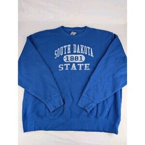 Men's XXL South Dakota State Jackrabbits SDSU Crewneck Sweater Blue 84 2XL